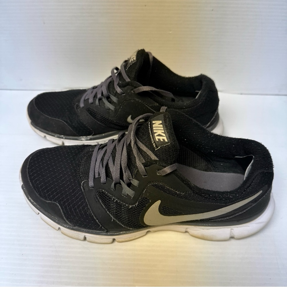 Nike Flex Experience RN3 652846-005 Black Running Shoes Sneakers Size US10.5